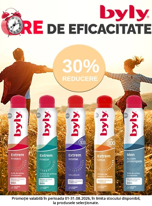 Promotie cu 30% reducere la Byly