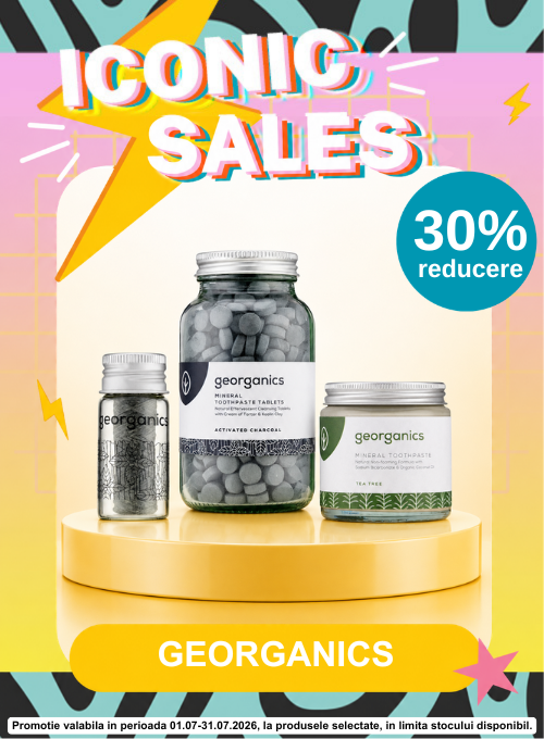 Promotie cu 30% reducere la Georganics - Iconic Sales