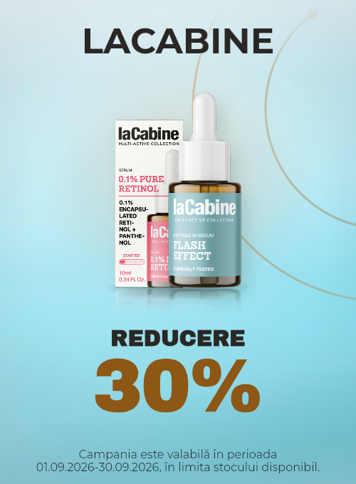 Promotie cu 30% reducere la Lacabine