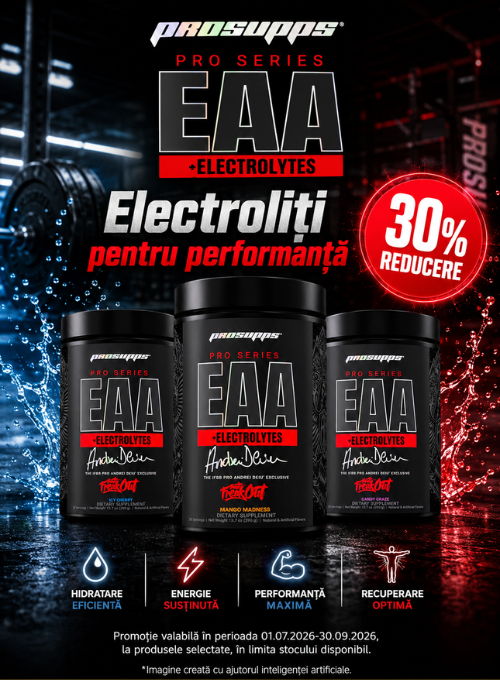 Promotie cu 30% reducere la Prosupps
