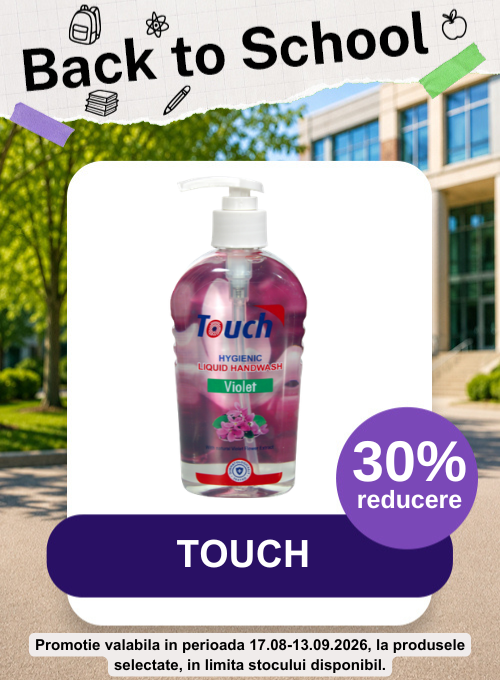 Promotie cu 30% reducere la Touch - Back To School