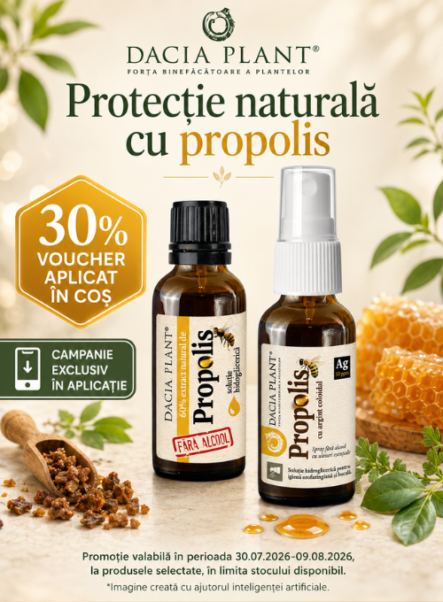 Promotie cu 30% voucher aplicat in cos la Dacia Plant Exclusiv in Aplicatie