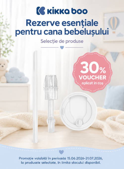 Promotie cu 30% voucher aplicat in cos la Kikka Boo