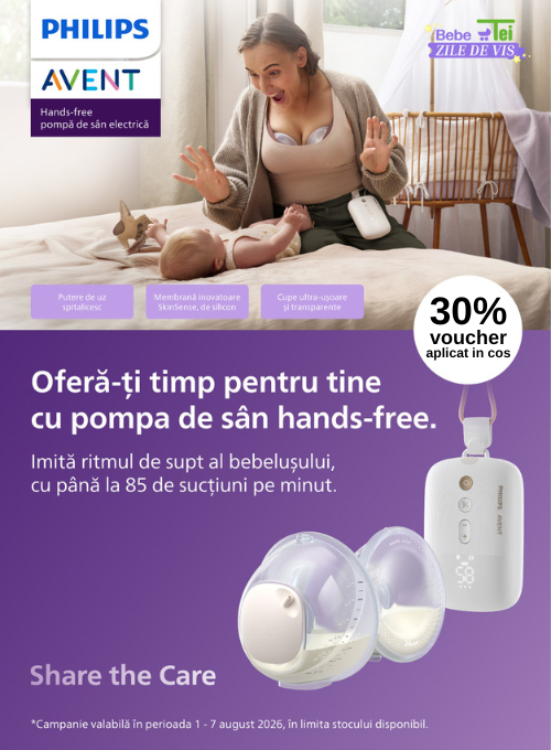 Promotie cu 30% voucher aplicat in cos la Philips Avent