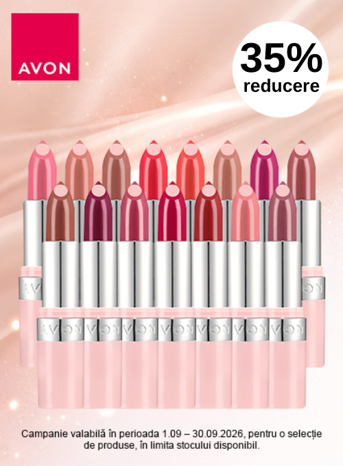 Promotie cu 35% reducere la Avon