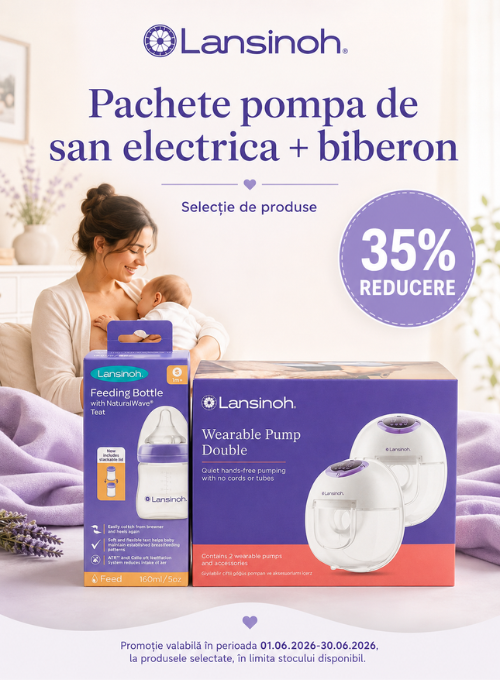 Promotie cu 35% reducere la Lansinoh