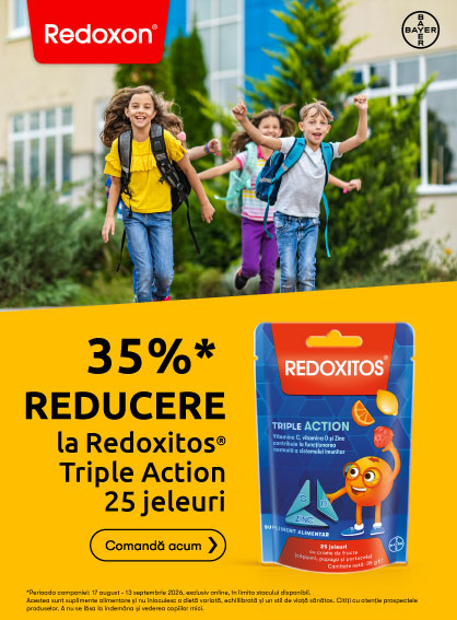 Promotie cu 35% reducere la Redoxitos Triple Action - Back to School