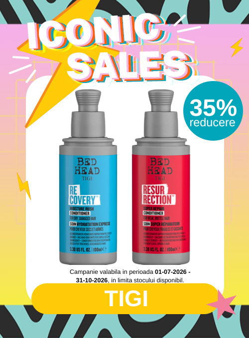Promotie cu 35% reducere la Tigi - Iconic Sales