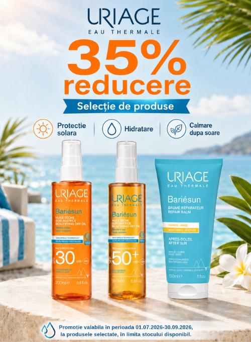 Promotie cu 35% reducere la Uriage Bariesun