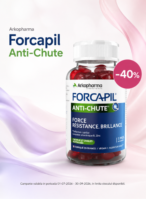 Promotie cu 40% reducere la Forcapil