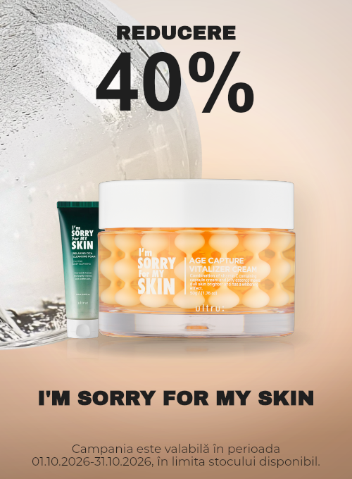 Promotie cu 40% reducere la I'M Sorry For My Skin