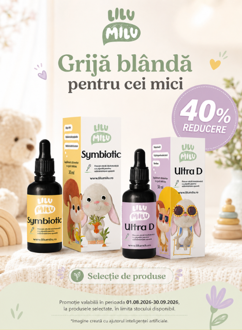 Promotie cu 40% reducere la Lilu Milu