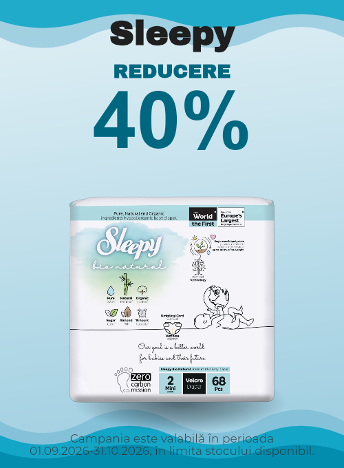 Promotie cu 40% reducere la Sleepy