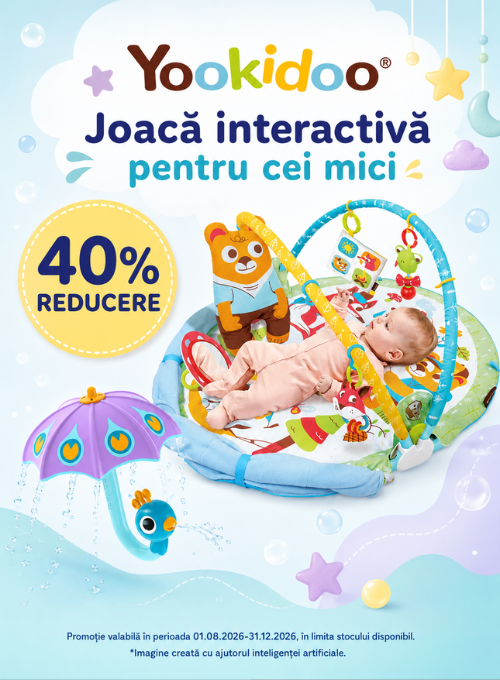 Promotie cu 40% reducere la Yookidoo