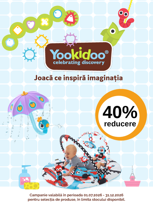 Promotie cu 40% reducere la Yookidoo