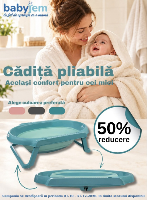 Promotie cu 50% reducere la Babyjem