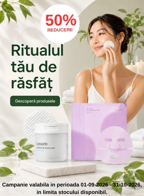 Promotie cu 50% reducere la Luvum
