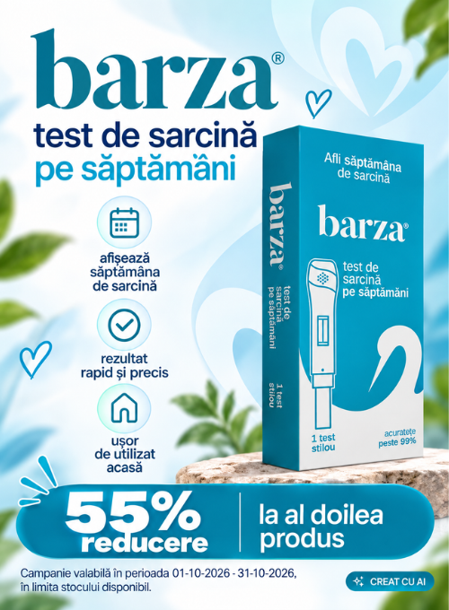 Promotie cu 55% reducere la al doilea produs identic Barza