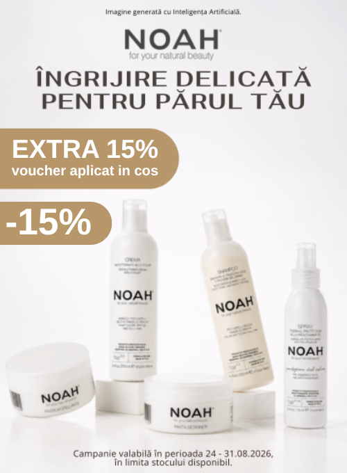 Promotie cu extra 15% voucher aplicat in cos la Noah - End of summer Sale