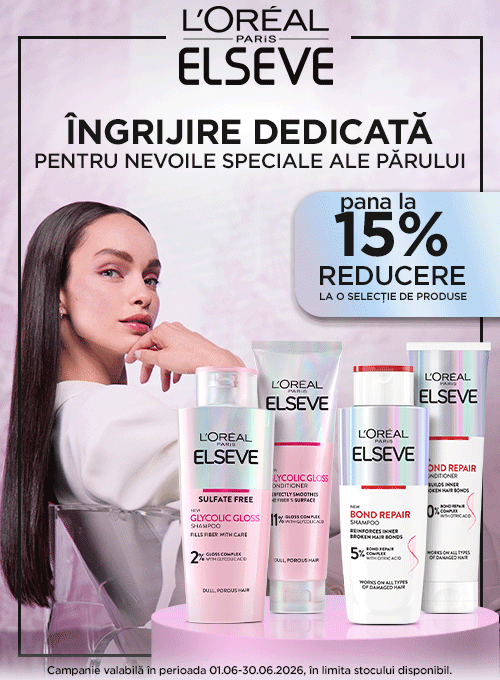 Promotie cu pana la 15% reducere la Elseve