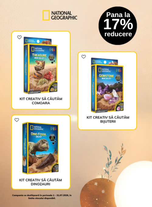 Promotie cu pana la 17% reducere la National Geographic