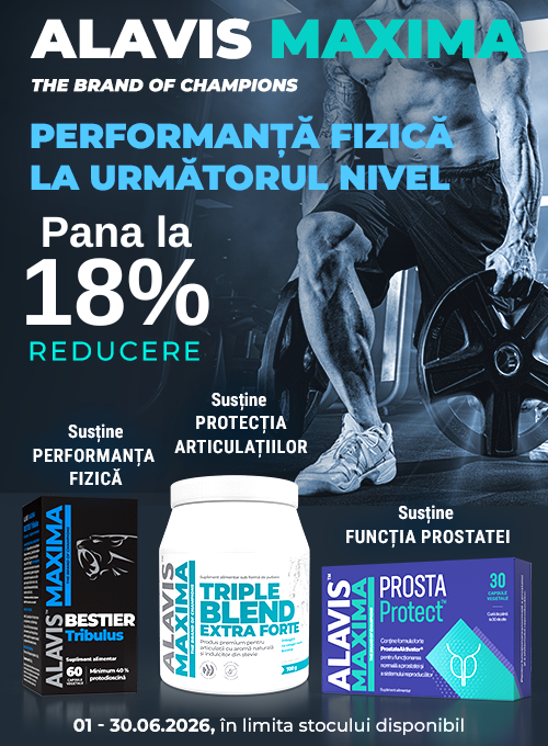 Promotie cu pana la 18% reducere la Alavis Maxima