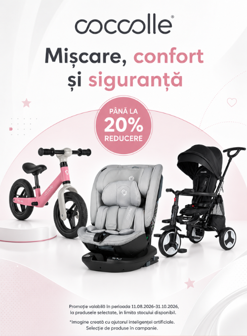 Promotie cu pana la 20% reducere la Coccolle