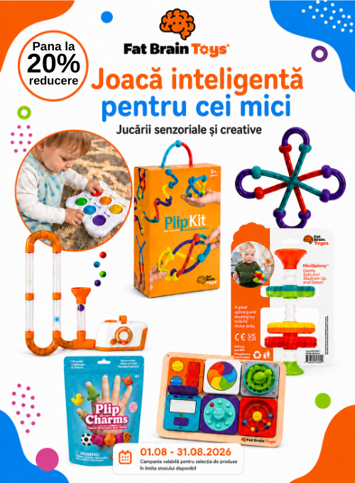 Promotie cu pana la 20% reducere la Fat Brain Toys