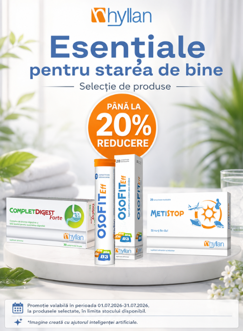 Promotie cu pana la 20% reducere la Hyllan