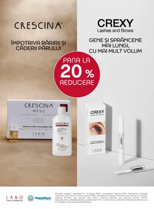 Promotie cu pana la 20% reducere la Labo