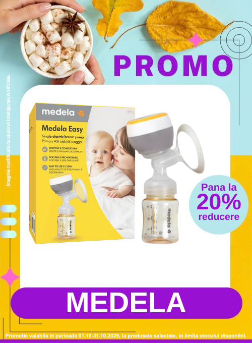 Promotie cu pana la 20% reducere la Medela