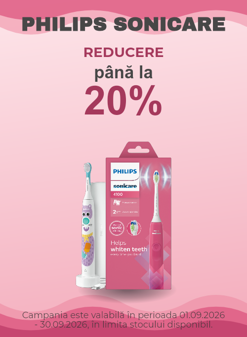 Promotie cu pana la 20% reducere la Philips Sonicare