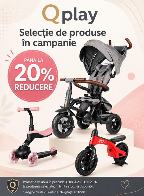 Promotie cu pana la 20% reducere la Qplay