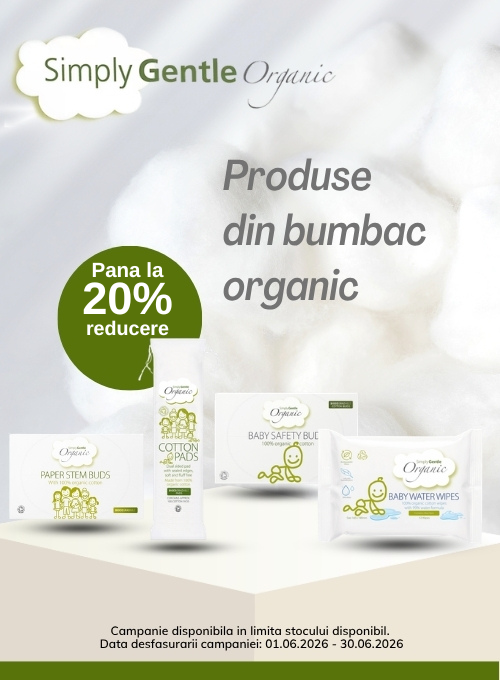 Promotie cu pana la 20% reducere la Simply Gentle