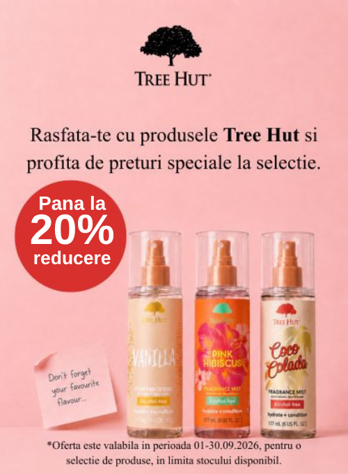 Promotie cu pana la 20% reducere la Tree Hut