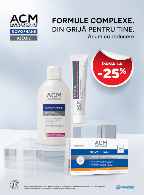 Promotie cu pana la 25% reducere la Acm&Lysa