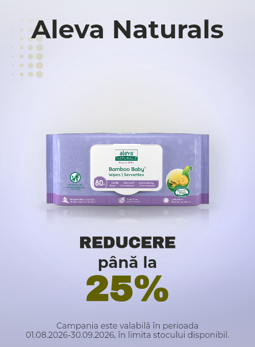 Promotie cu pana la 25% reducere la Aleva Naturals