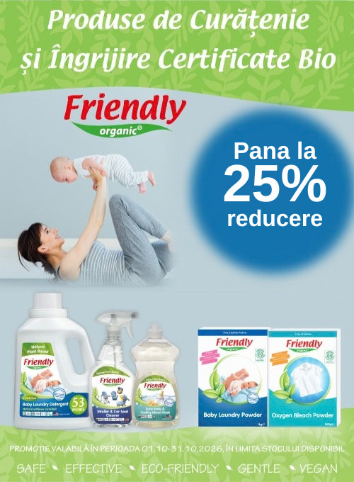 Promotie cu pana la 25% reducere la Friendly
