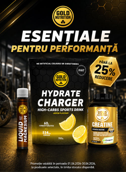 Promotie cu pana la 25% reducere la Gold Nutrition