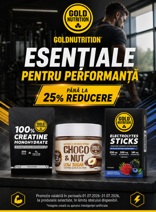 Promotie cu pana la 25% reducere la Goldnutrtion
