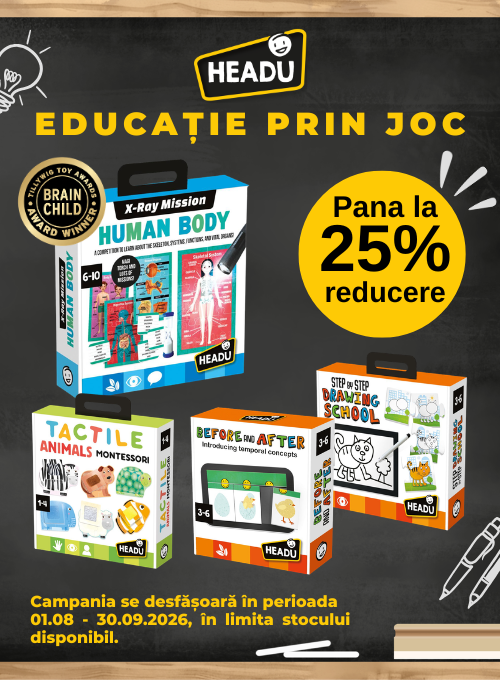 Promotie cu pana la 25% reducere la Headu