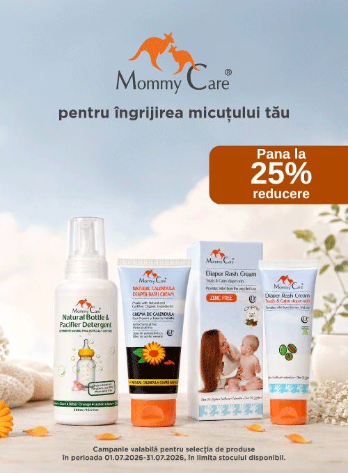 Promotie cu pana la 25% reducere la Mommy Care
