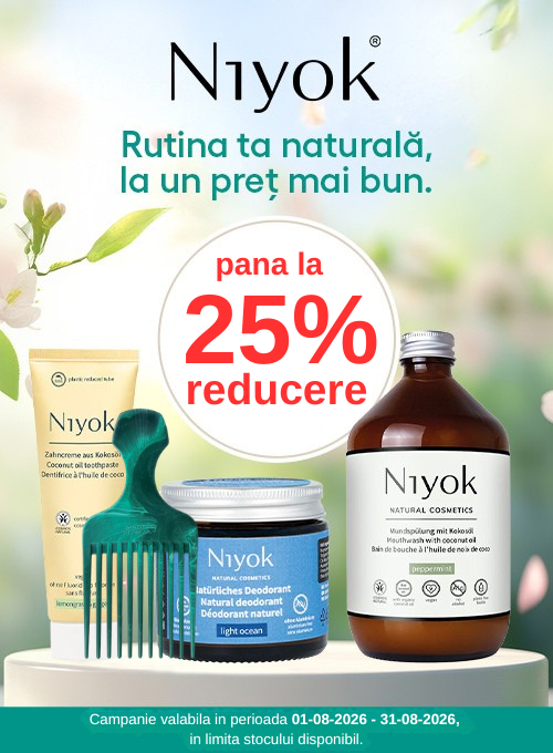 Promotie cu pana la 25% reducere la Niyok