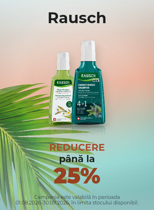 Promotie cu pana la 25% reducere la Rausch