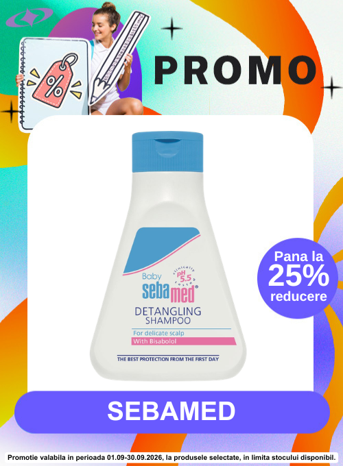 Promotie cu pana la 25% reducere la Sebamed