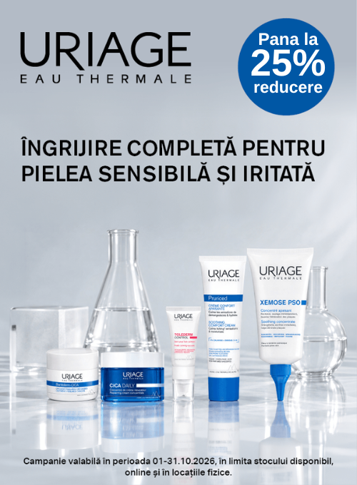 Promotie cu pana la 25% reducere la Uriage