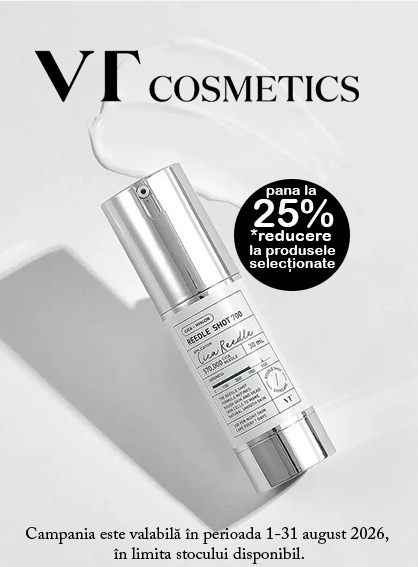 Promotie cu pana la 25% reducere la Vt Cosmetics