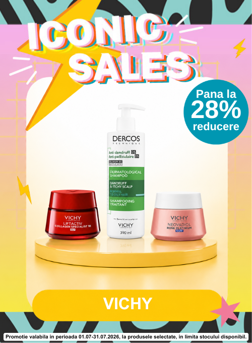Promotie cu pana la 28% reducere la Vichy - Iconic Sales