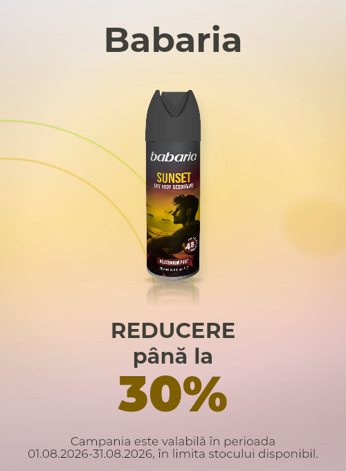 Promotie cu pana la 30% reducere la Babaria