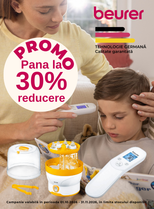Promotie cu pana la 30% reducere la Beurer